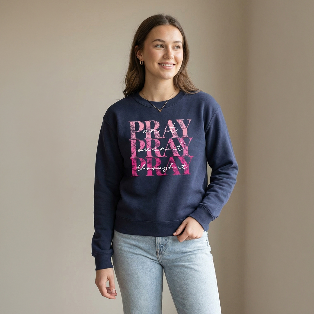 PRAY PRAY PRAY Crewneck