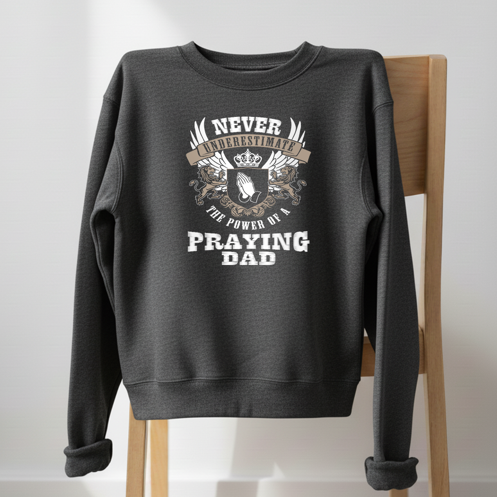 Praying Dad Crewneck