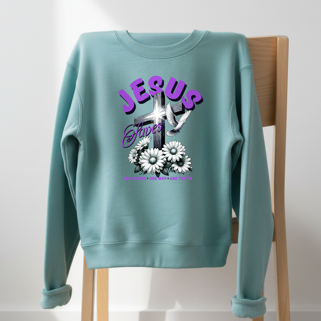 One savior, One way, One truth Crewneck