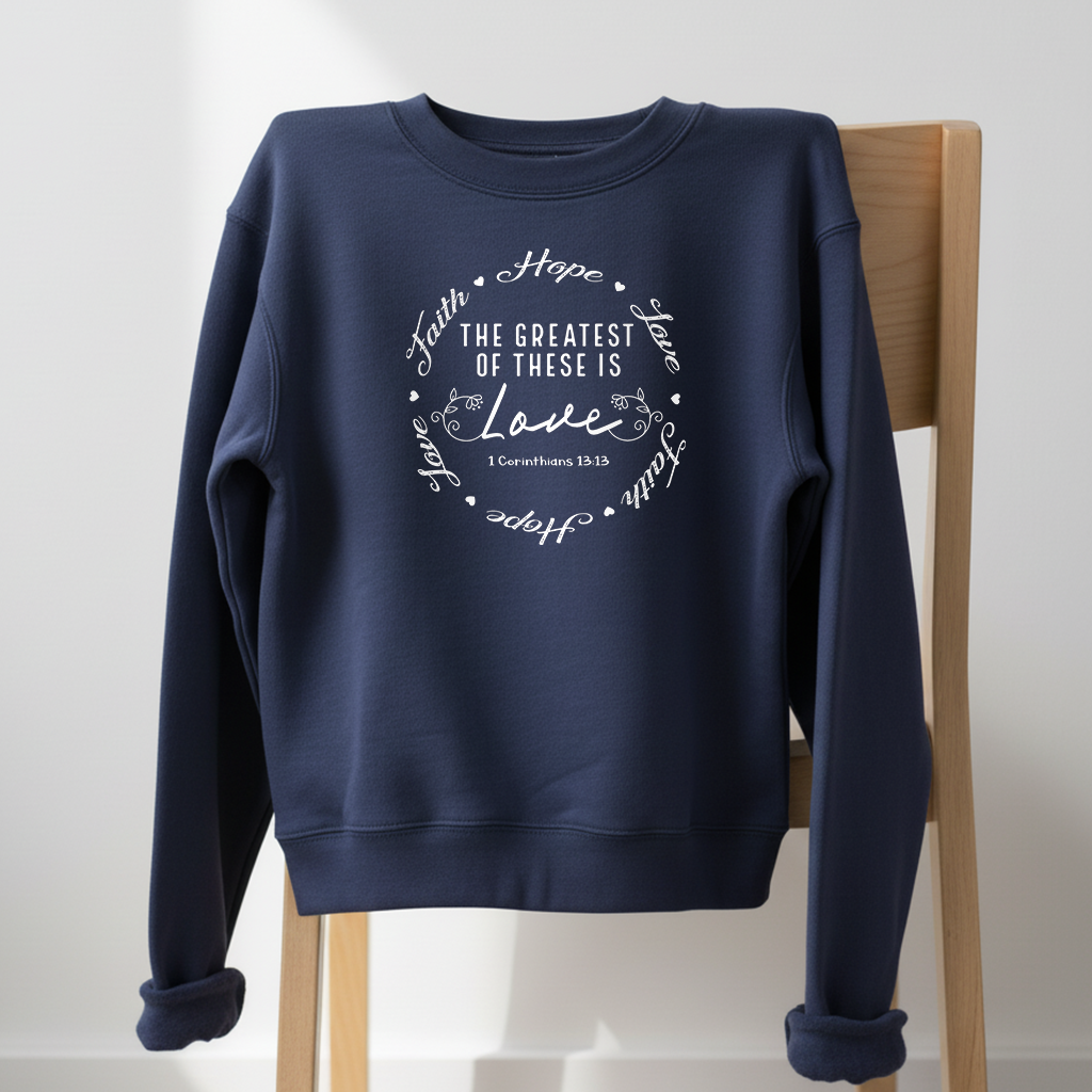 1 Cor 13_13 Crewneck