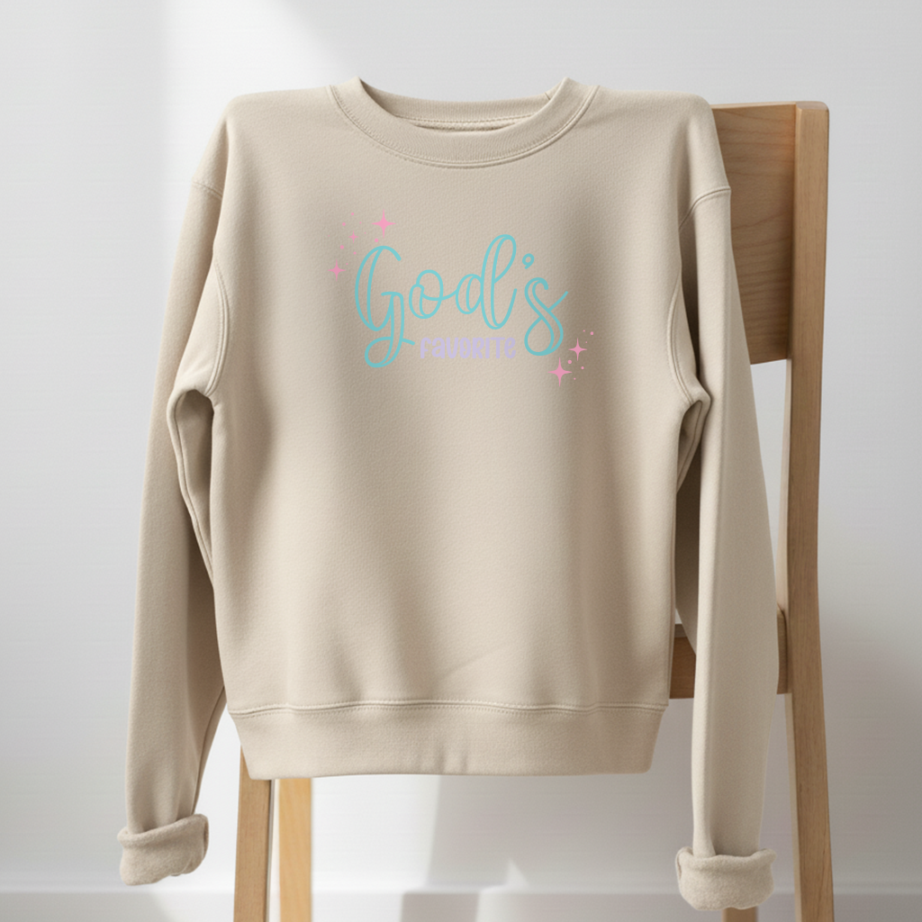 God's favorite Pastel Crewneck