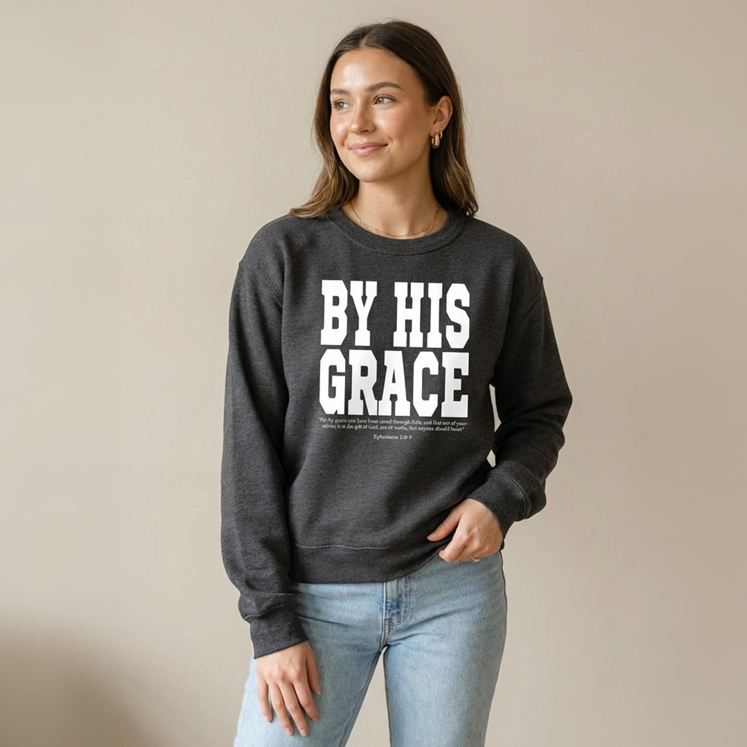 By His Grace Crewneck