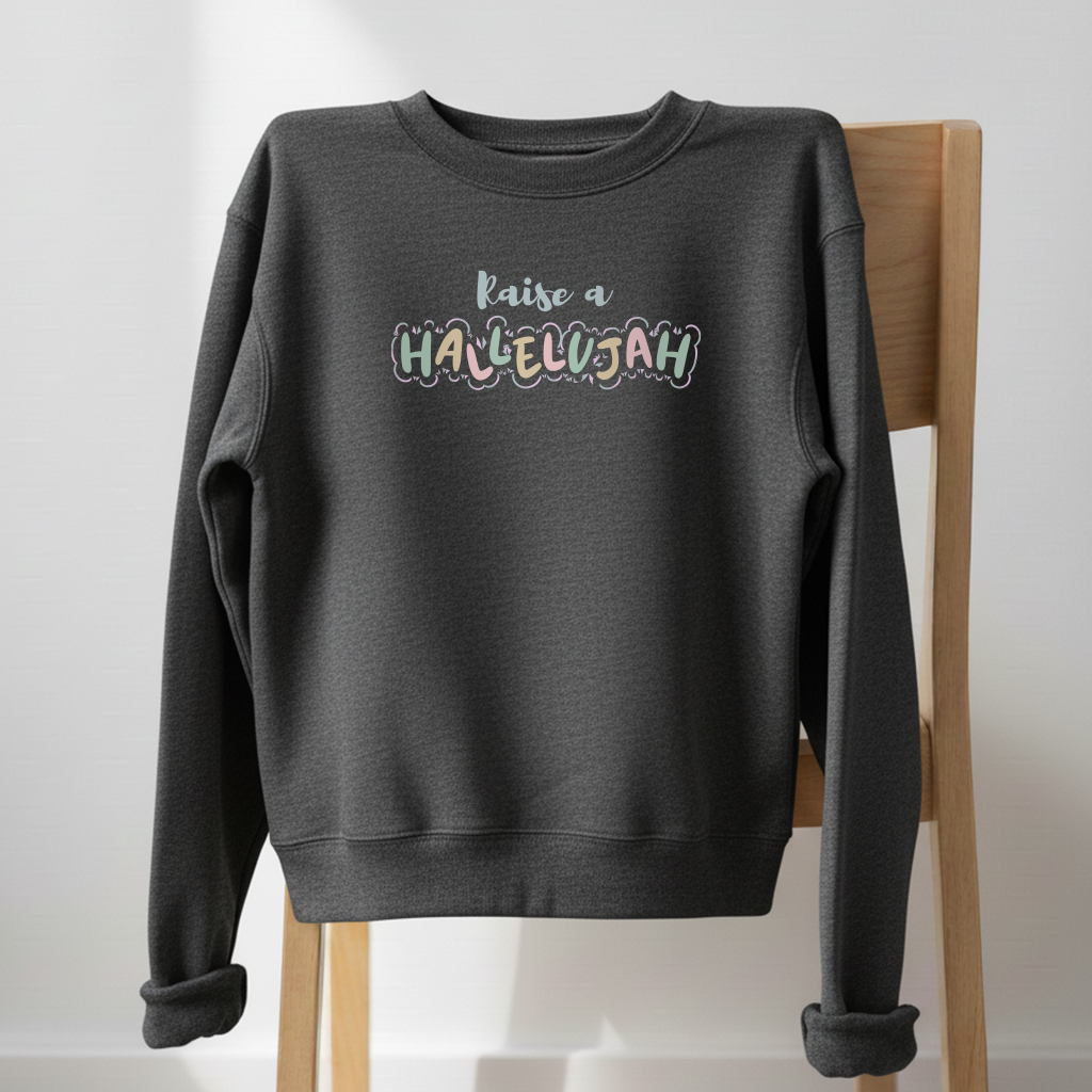 Raise a Hallelujah Cloud Crewneck
