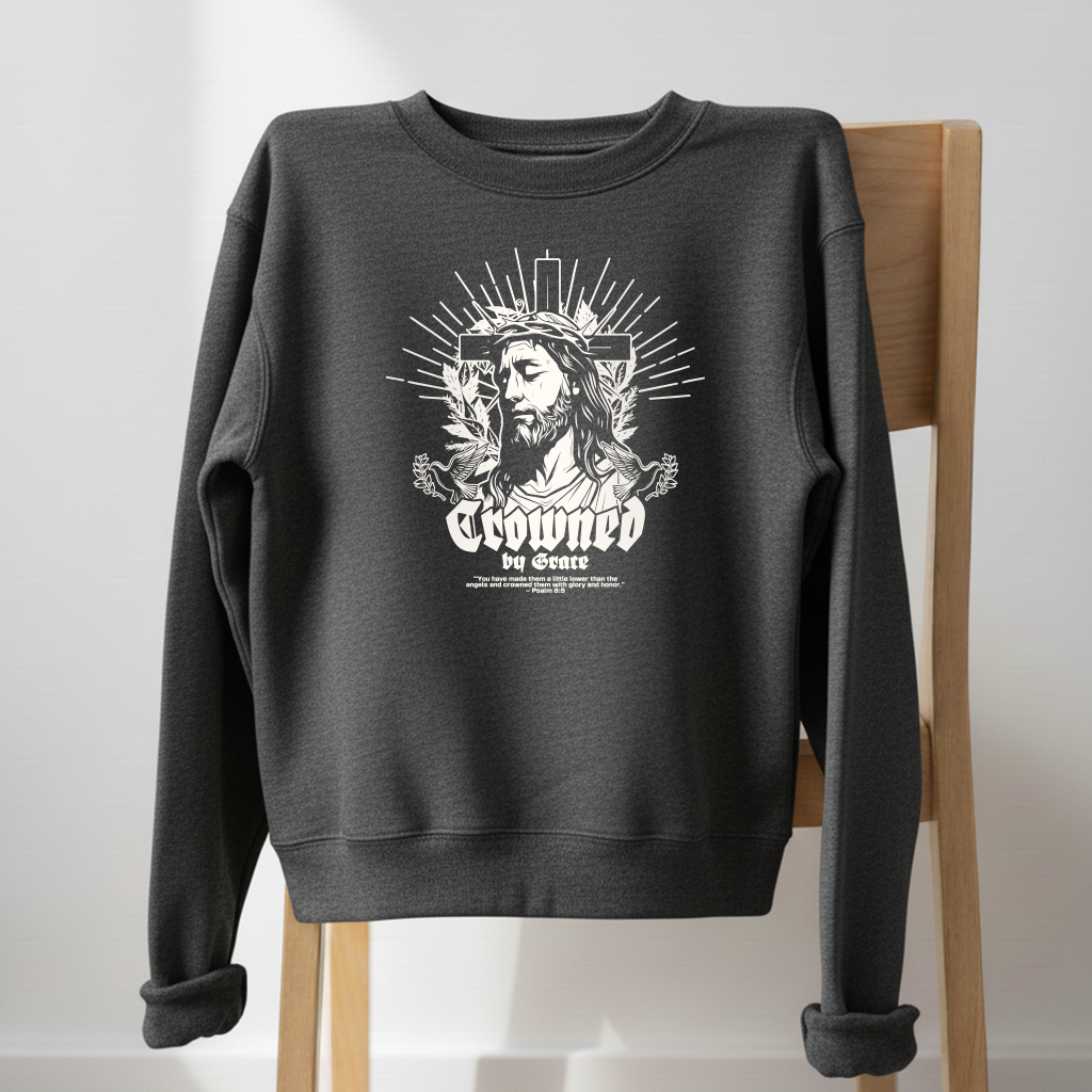 Crowned by Grace Crewneck