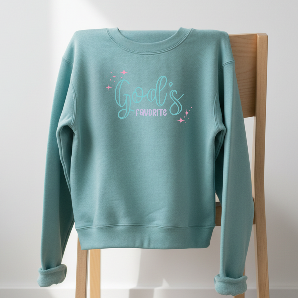 God's favorite Pastel Crewneck