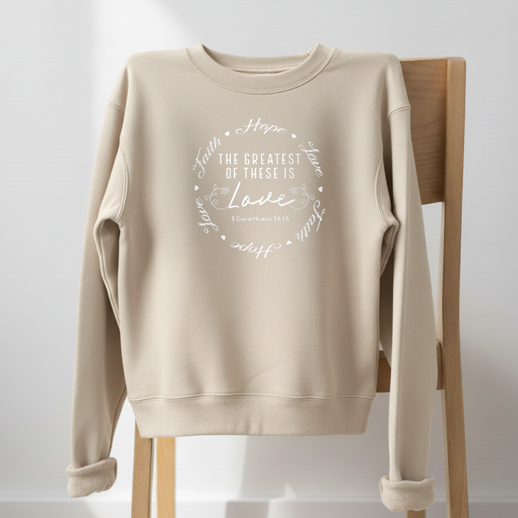 1 Cor 13_13 Crewneck