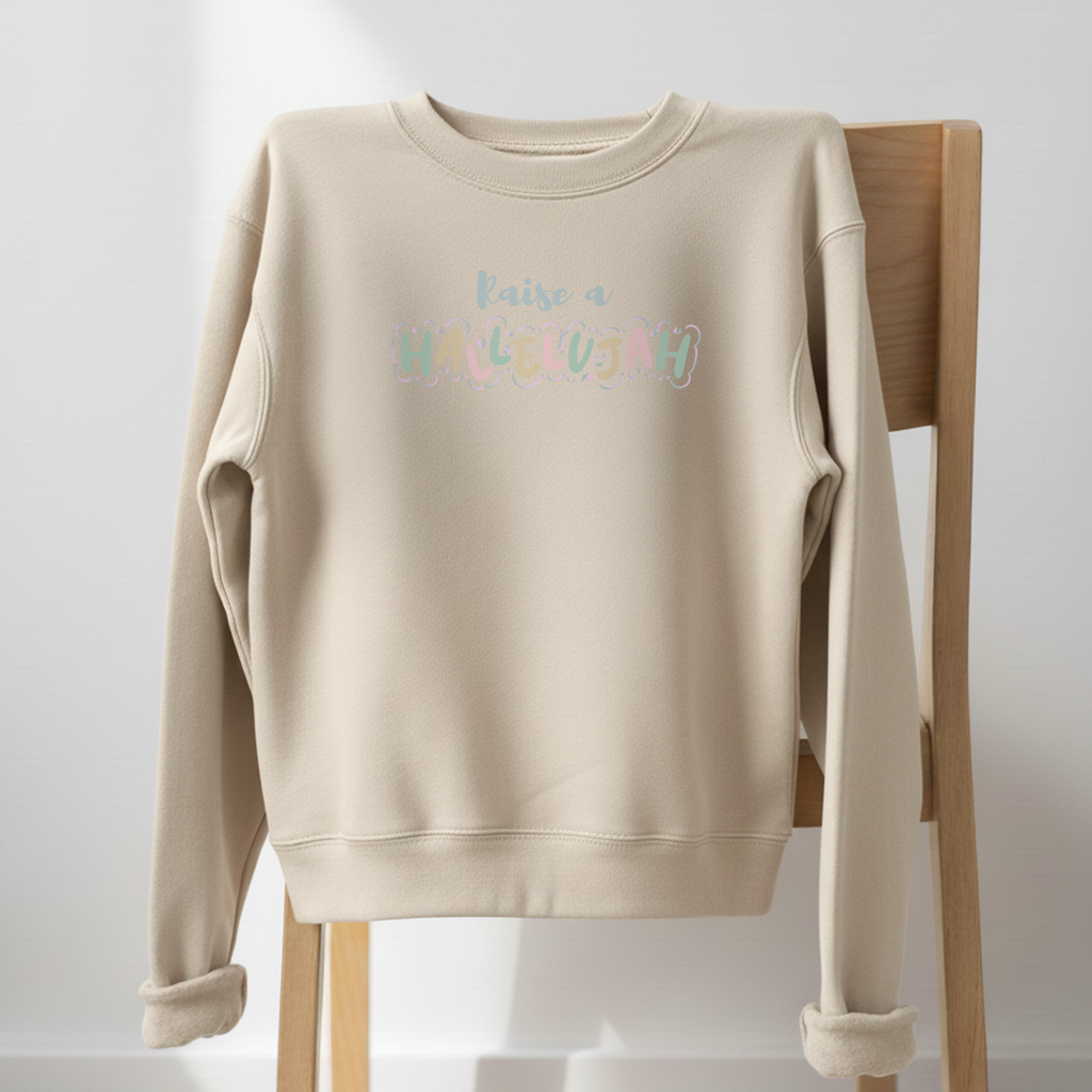 Raise a Hallelujah Cloud Crewneck