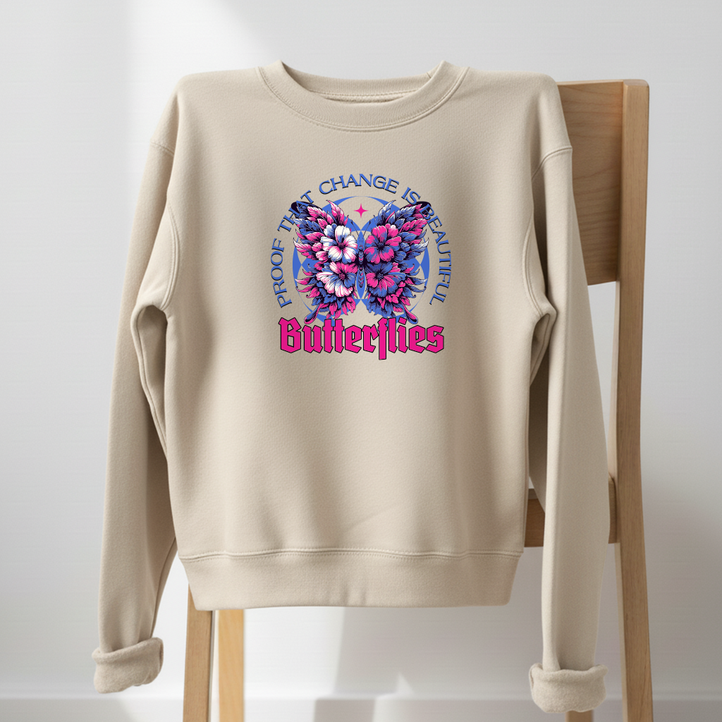 Proof that Change is Beautiful Crewneck