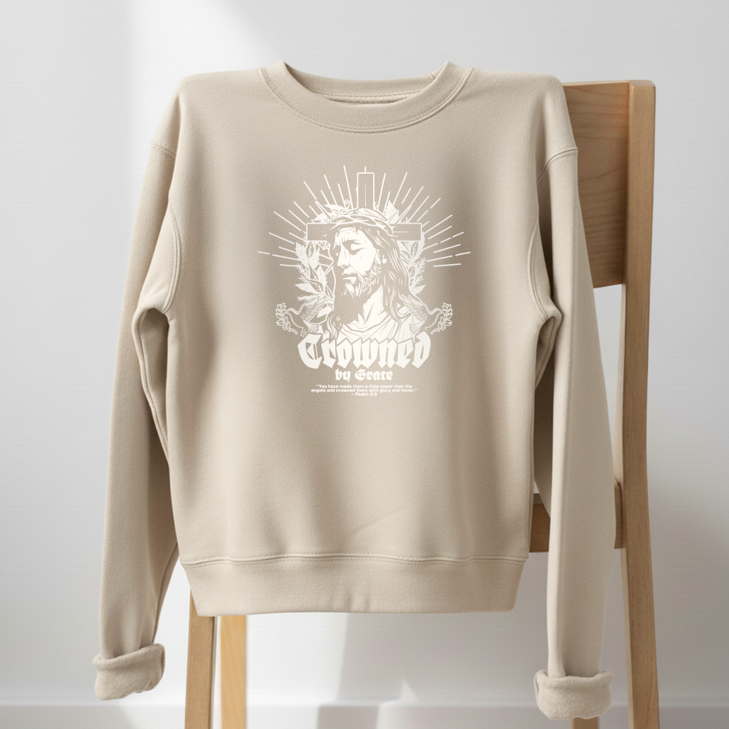Crowned by Grace Crewneck