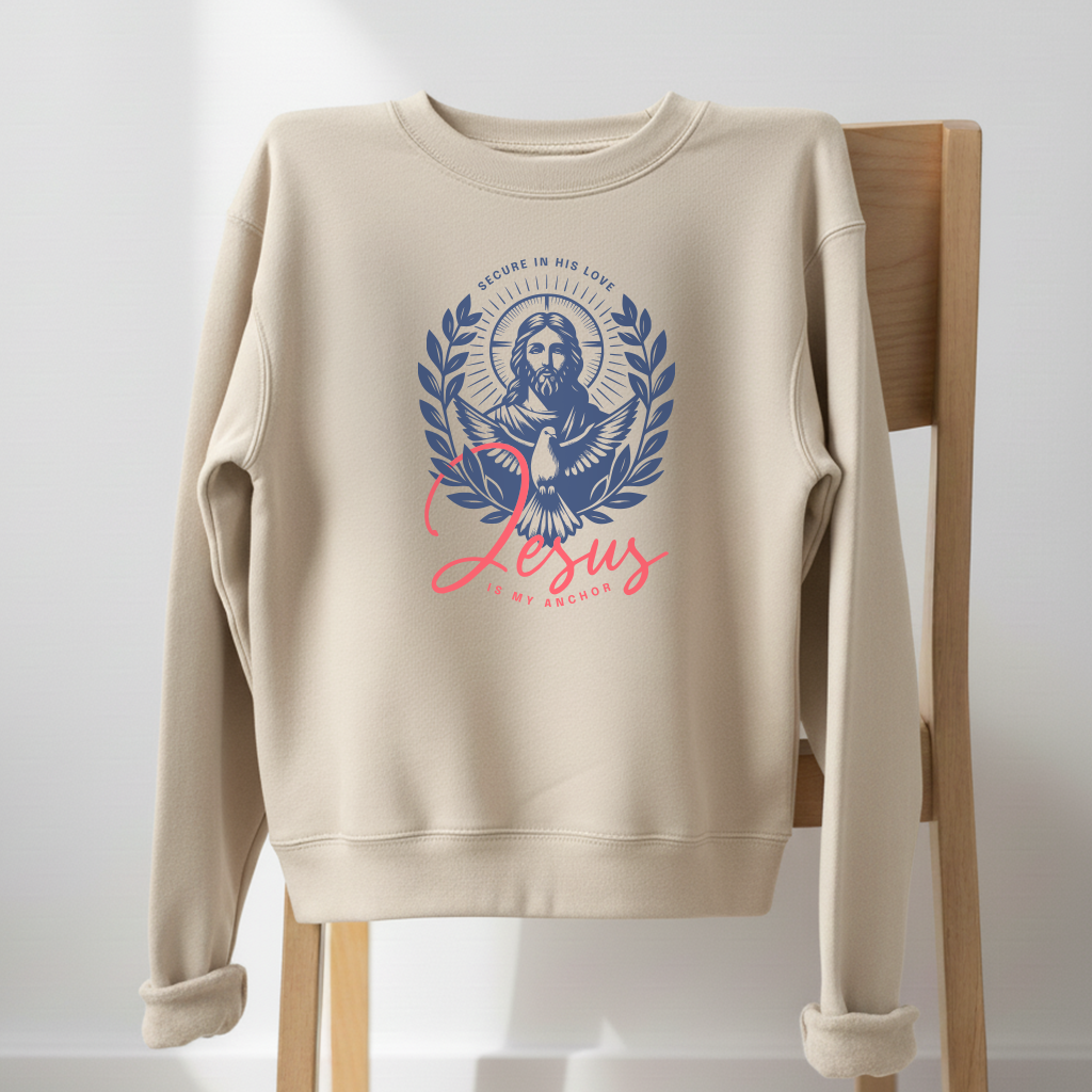 Jesus is my Anchor Crewneck