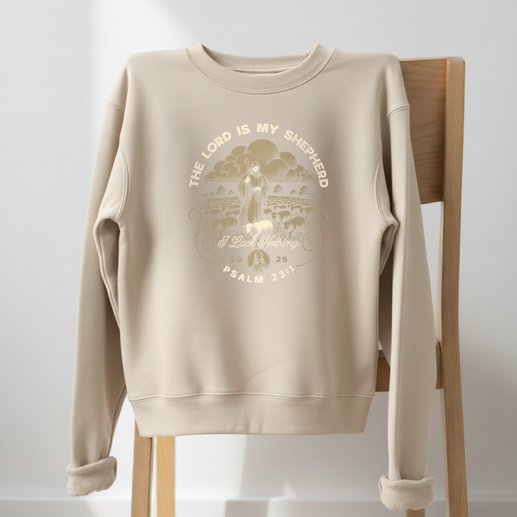 The Lord is my Shepherd Crewneck