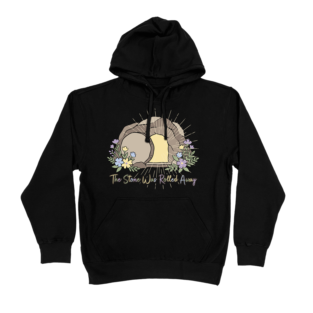 The Stone Was Rolled Away Hoodie