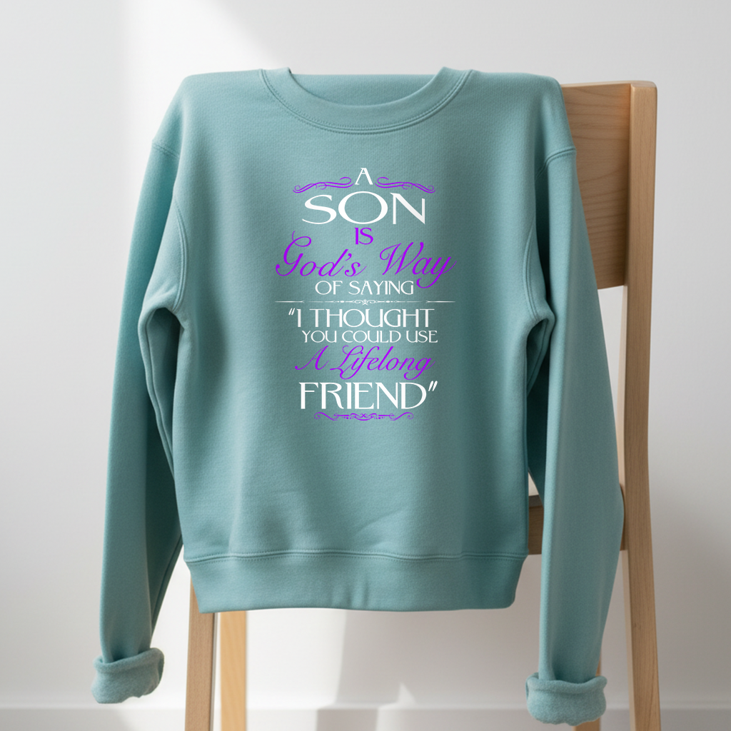 Gods Way Son Crewneck