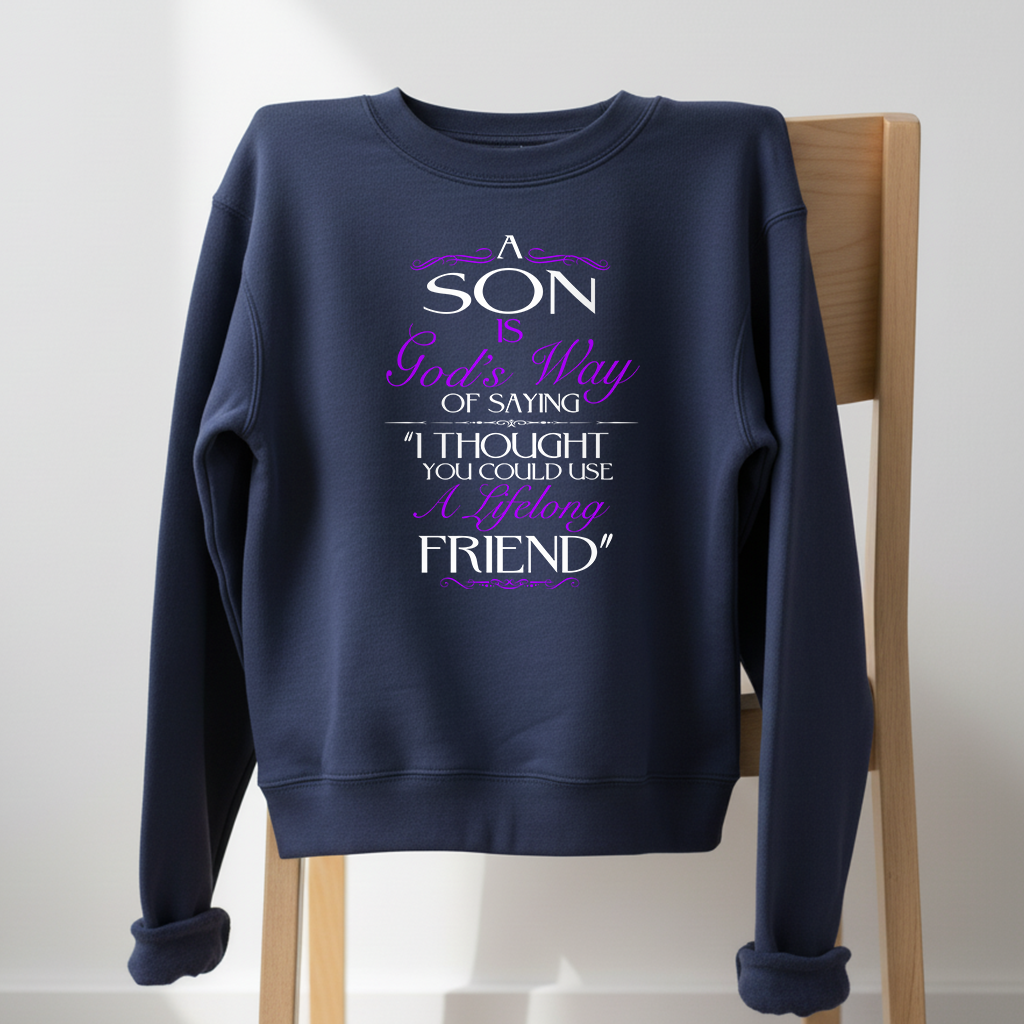 Gods Way Son Crewneck