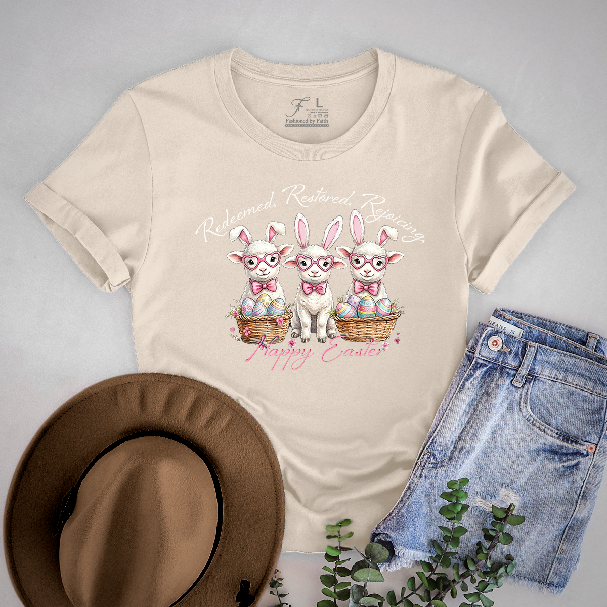 Redeemed, Restored. Rejoicing.