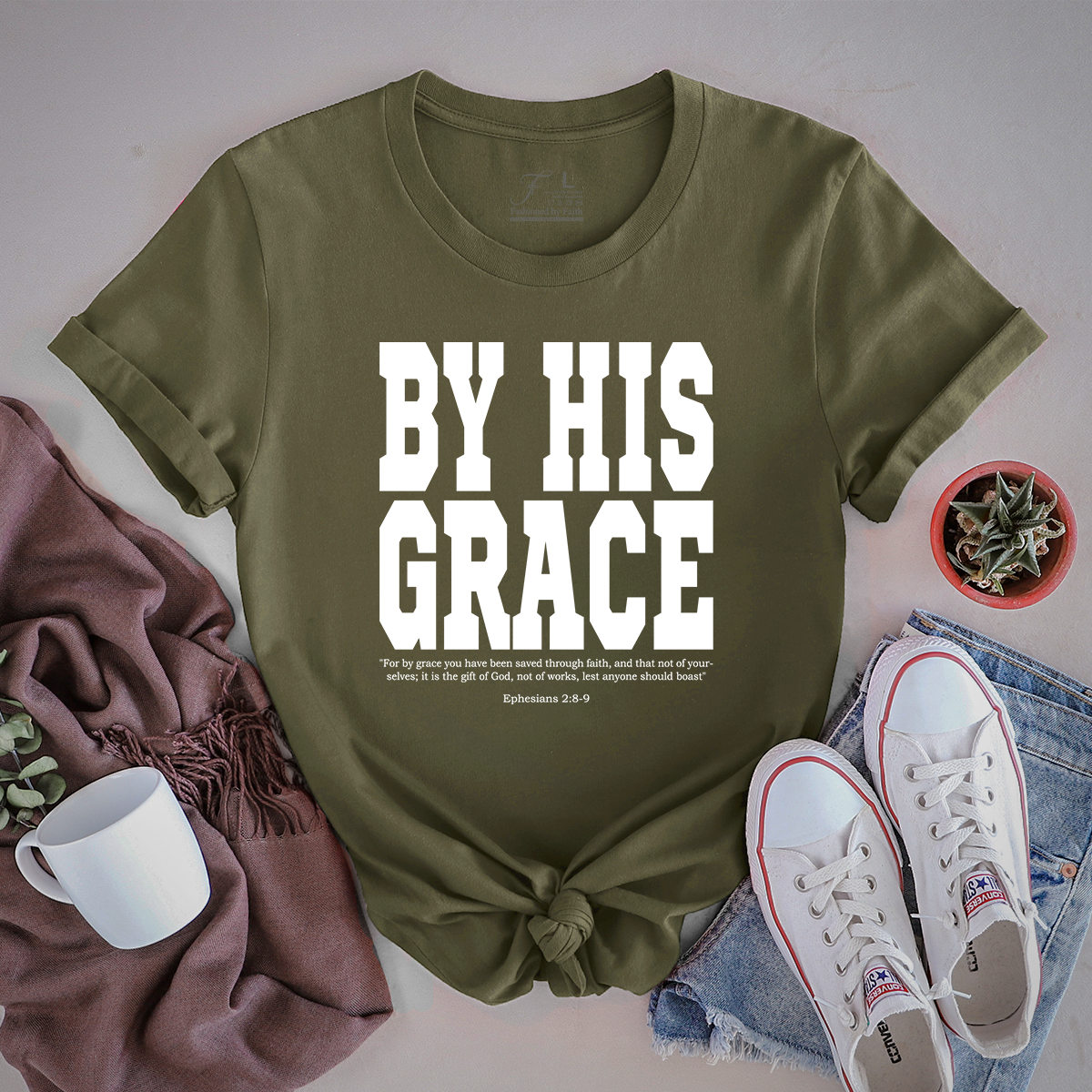 By His Grace