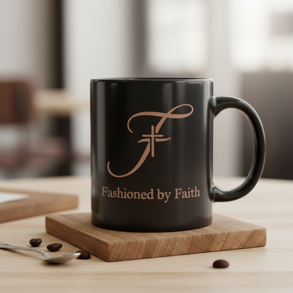 Fashioned By Faith Mugs