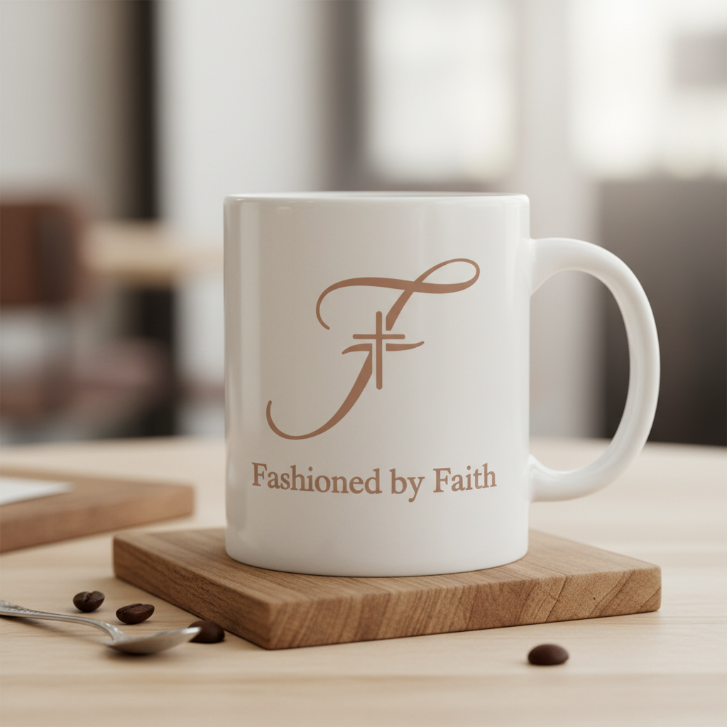 Fashioned By Faith Mugs