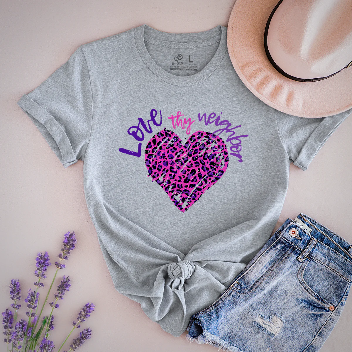 Love thy Neighbor Purple